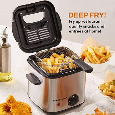 Elite Gourmet 4 Qt. Air Fryer Black - Yahoo Shopping