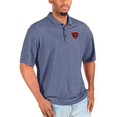 Men's Antigua Heathered Navy Dallas Cowboys Big & Tall Esteem Polo