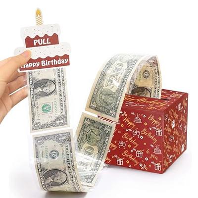 Surprise Gift Box Explosion For Money,Unique Folding Bouncing Red