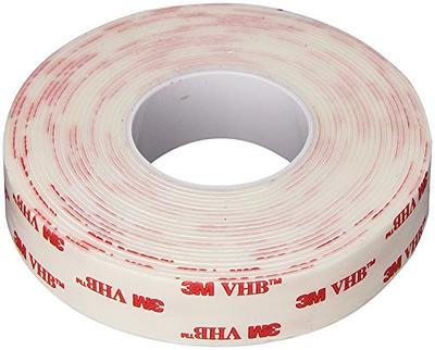 Double Sided Tape Heavy Duty 100FT, Waterproof Strong Mounting Adhesive  Tape for Walls, Car, Home Decor, Office Decor, Made of 3M VHB Tape (100FT x