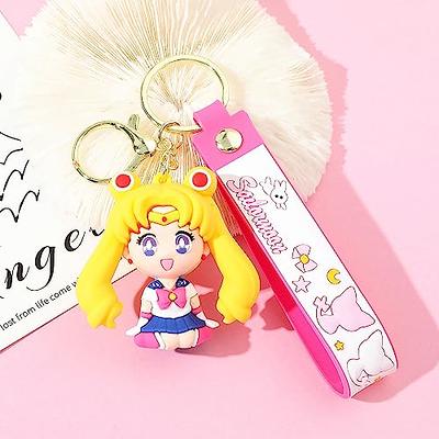 OFFCURVE Cute Kawaii Accessories Anime Keychain for Men Women Boy