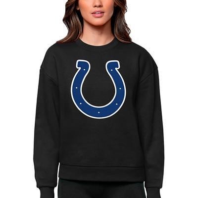 Antigua Indianapolis Colts Women's White Victory Pullover Hoodie