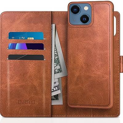 Folio 2-in-1 iPhone Wallet w/ Detachable Folding Card Holder Case