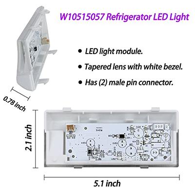 W10515058 W10515057 Refrigerator LED Kit Replacement for Whirlpool / Maytag