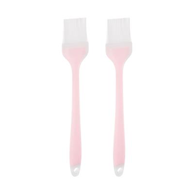 1/2PCS Silicone Oil Brush Cooking Brush Stainless Steel Handle BBQ Grill Basting  Brush Pastry Baking Brush Kitchen Accessories