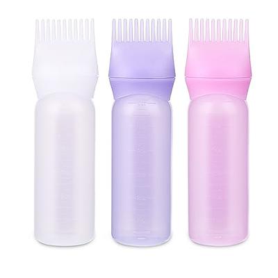 Tioncy 12 Pcs Hair Oil Applicator 6 Ounce Root Comb Applicator Bottle with  Graduated Scale Hair Oil …See more Tioncy 12 Pcs Hair Oil Applicator 6