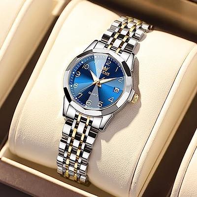 Women's Dress Watch - Silver + Turkish Blue | Vincero Watches | Vincero  Collective