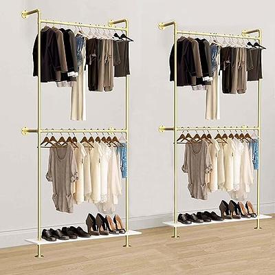 VIPEK V5E Heavy Duty Portable Closets Large Clothing Rack with hanging  closet organizer Metal Freestanding Wardrob Closet Rack, Black