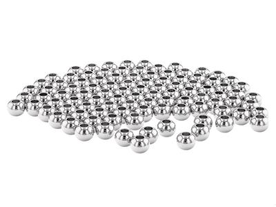 Stainless Steel Flat Round Large Hole Spacer Beads appx 100 Pieces Total -  Yahoo Shopping