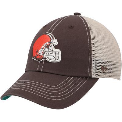 Women's '47 Brown Cleveland Browns Sidney Clean Up Adjustable Hat