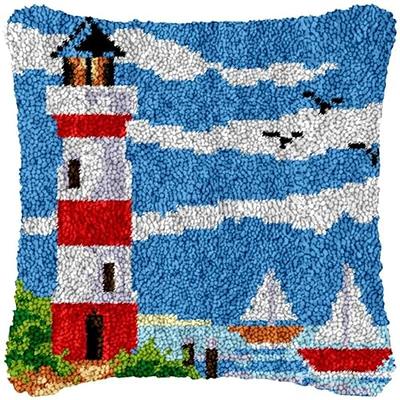 Latch hook rug kits for adults Canvas embroidery with pattern