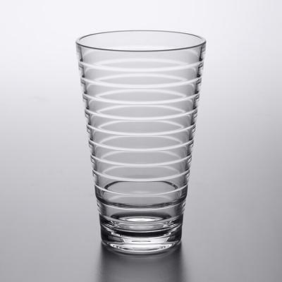 Choice 13 oz. SAN Plastic Tom Collins Glass - 24/Case