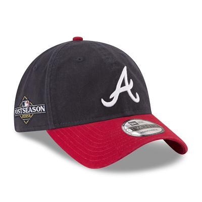 New Era Men's 2023 Postseason Atlanta Braves Navy 39Thirty Stretch Fit Hat