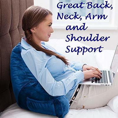 Reading Backrest Cushion Wedge Pillow Back Cushion Lumbar Pad Bed Office  Chair