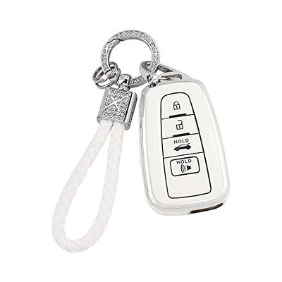 4 Button Car Key Case Cover for Toyota Camry Corolla RAV4