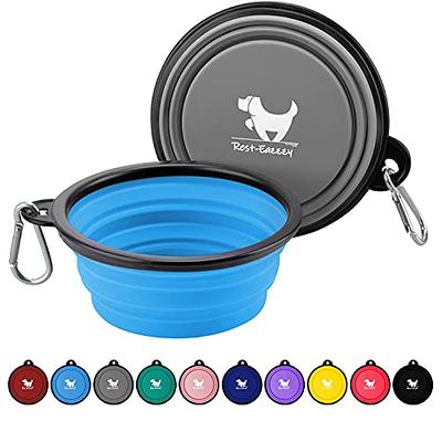 Collapsible Dog Bowls-2 Pack Large Size for Large/Medium Dogs, Dog Travel  Water Bowl, Dog Cat Portable Water Bowl, Dog Pet Feeding Watering Dish  Outdoor Hiking Parking Traveling with 2 Carabiners - Yahoo