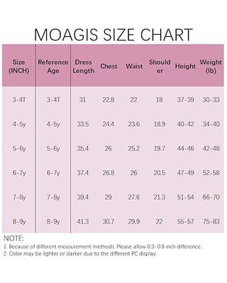  Boys and Girls Dress Up and Costume Size Charts