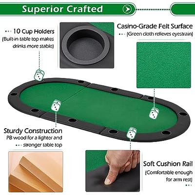 Foam Armrest and Poker Table Padding for Comfortable Game
