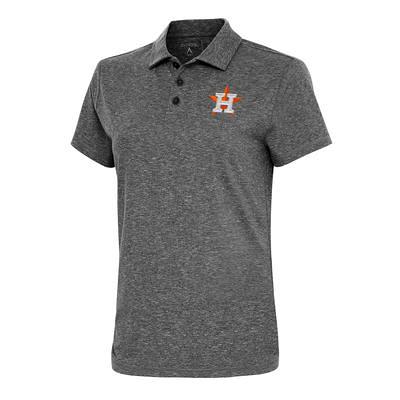 Women's Antigua Heather Black Houston Astros Motivated Polo - Yahoo Shopping