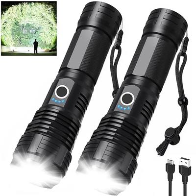 YIDUOZHH Flashlights High Lumens Rechargeable,100000 Lumen