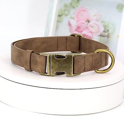  Ewinoom Soft Dog Collar with Metal Buckle Adjustable