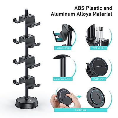 MANMUVIMO Headphone Controller Storage Holder for Desk 4 Tiers with  Anti-Slip Stable Suction Cup, Controller Holder, Universal Gaming Desk  Accessories for PS5/PS4/Xbox Series/Xbox One/Switch Pro - Yahoo Shopping