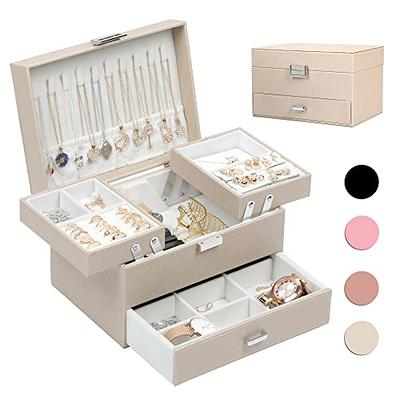 Dajasan Jewelry Box Organizer, Jewelry Boxes for Women Girls, 3