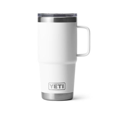 2Pack Screw-On Straw Lid, Fit Yeti Stronghold 20 oz Travel Mug Only