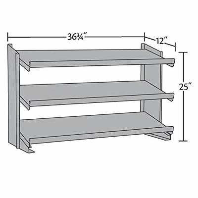 Akro-Mils Wire Shelving Unit, 12 Shelves