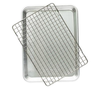 Nordic Ware Naturals Quarter Sheet w/ Oven-Safe Grid - Yahoo Shopping