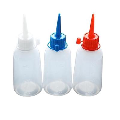 100ml Plastic Clear Tip Applicator Bottle Plastic Squeeze Bottle With Tip  Cap Plastic Bottle With a