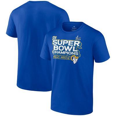 Men's New Era Royal Los Angeles Rams Super Bowl LVI Champions Side