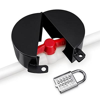 Outdoor Faucet Lock with Safety Padlock