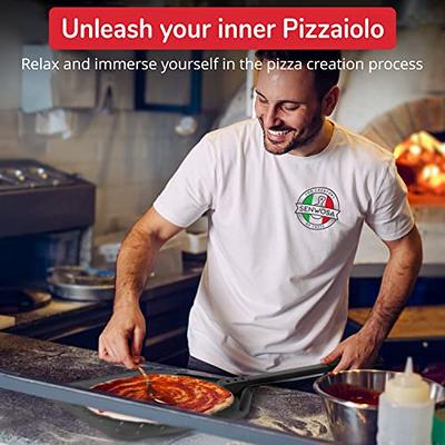 Senwosa Must-have Pizza Oven Accessories Kit: Pizza Peel 12 inch, Pizza  Spinner Fork & Bubble Popper, Pizza Oven & Stone Brush w/Scraper, Gas and  Wood