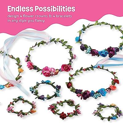 Friendship Bracelet Kit with Alphabet Beads, Floss, String & Bracelet  Charms - Arts and Crafts for Kids Ages 8-12 - String Braclet Making Supplies  - Jewelry Making Kit and Gift Ideas 4