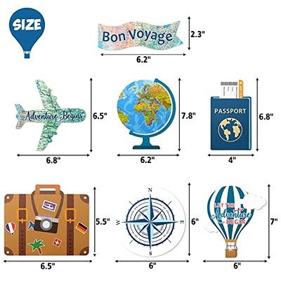 Stickers à imprimer: Voyage vintage