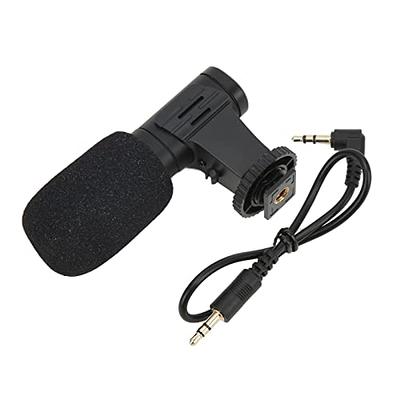 Shoot mini lavalier microphone condenser clip on lapel mic wired microphone  audio video record for laptop computer mobile phone