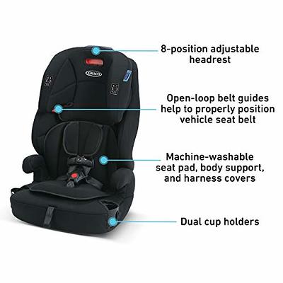 Graco Tranzitions 3-in-1 Harness Booster, Black