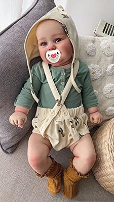 Anano Reborn Baby Doll Newborn 24 Inches Silicone Reborn Toddler