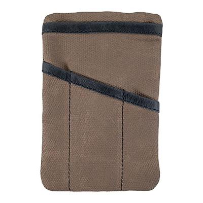 Hide & Drink Mini Belt Pouch Charcoal Black Waxed Canvas