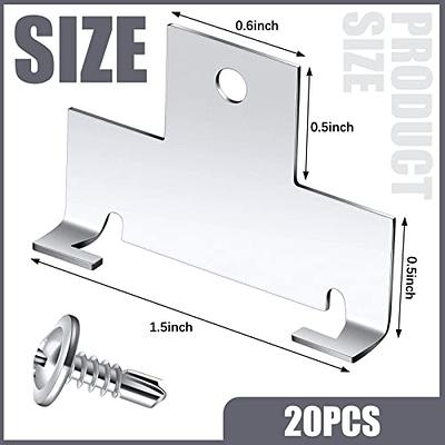 Torsion spring bracket clips for recessed housings