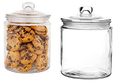 ZENS Glass Pasta Storage Containers, Airtight Tall Spaghetti Jars