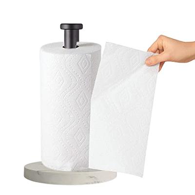 Paper Towel Holder,Free-Standing Kitchen roll Holder for Kitchen Bathroom -  Yahoo Shopping