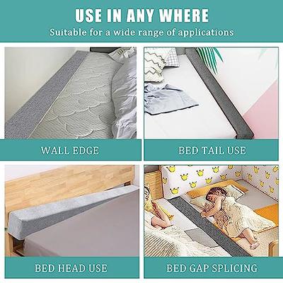 Bed Gap Filler, Mattress Extender for Full/Twin/Queen/Cal King/King Bed,  Headboard Pillow Between Headboard and Mattress or Wall, High-Density  Sponge with Removable Cover(Dark Grey-70*6*6in) - Yahoo Shopping