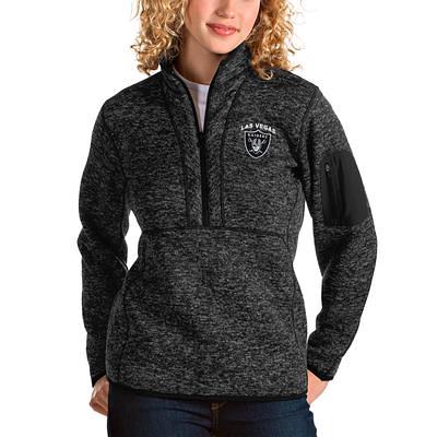 Baltimore Ravens Antigua Women's Pace Half-Zip Pullover Jacket - Silver