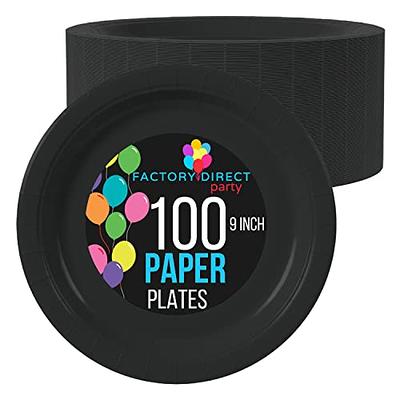 FOCUSLINE 7 Inch Paper Plates, White Paper Plates Uncoated, Everyday  Disposable Dessert Plates 7 Small Paper Plates Bulk 1000 Count