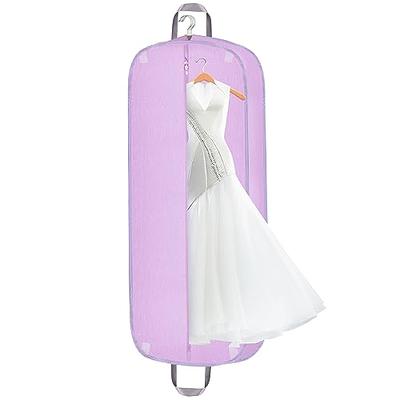 Zilink Dress Garment Bags for Storage 72-inch with Clear Window