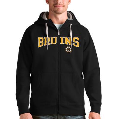 Men's Antigua Black Minnesota Vikings Legacy Full-Zip Hoodie