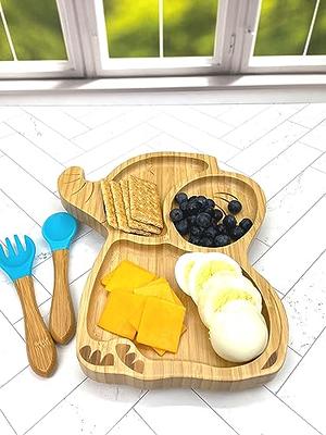 Baby Elephant Toddler Plate Set, Bamboo Divided Feeding Dish Set, Baby  Utensils and Plate Gift Set, Jungle Baby Shower Gift, Jungle Animal Nursery  Theme, - Yahoo Shopping