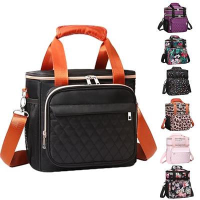 GLENKEY Insulated Lunch Box for Women, Lightweight Large Lunch Bag